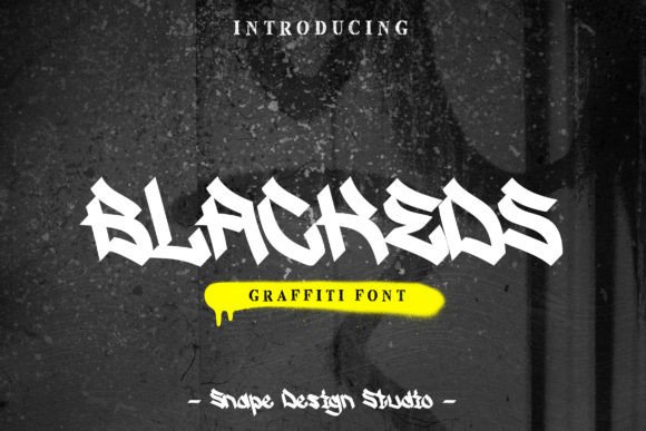 Blackeds: A Bold, Urban Font for Creative Expression