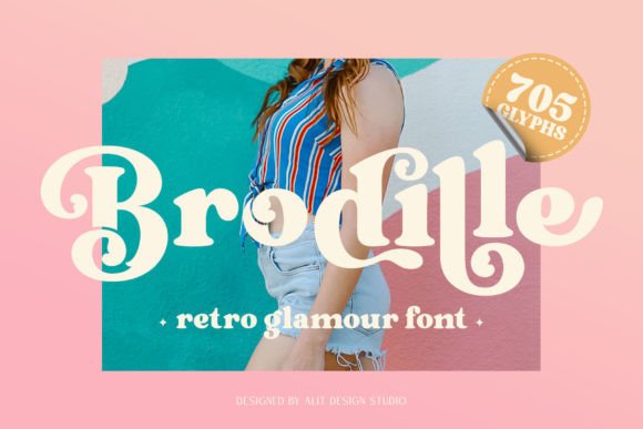 Brodille: Retro-Glam Meets Modern Design