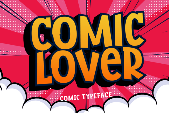 Comic Lover: A Bold, Retro-Inspired Font for Creative Projects
