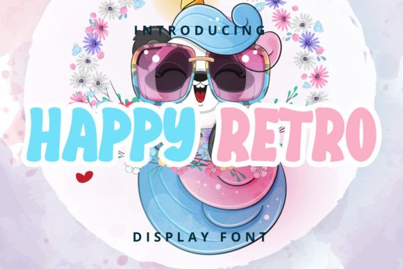 Exploring the Happy Retro Font