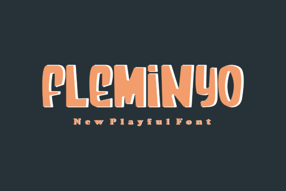 Fleminyo: A Bold Display Font for Timeless Elegance