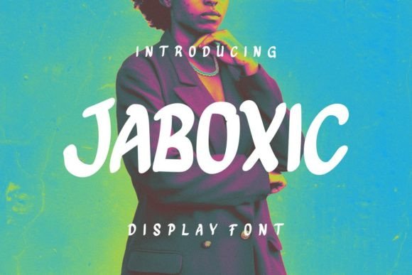 Jaboxic: A Stylish and Quirky Display Font for Every Project