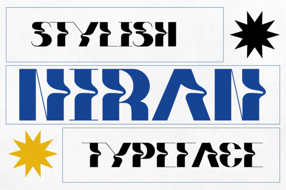 Niran: A Bold New Voice in Experimental Typography