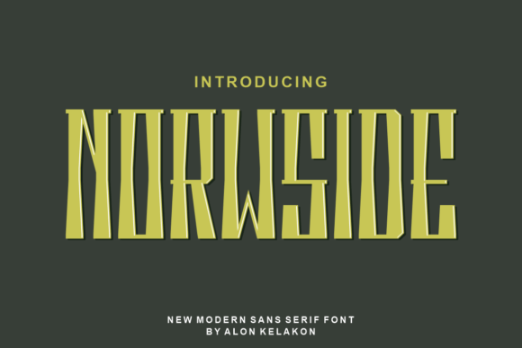 Norwside: A Stylish and Elegant Display Font for Every Project