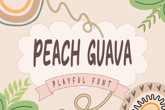 Peach Guava: A Playful Font for Creative Expression