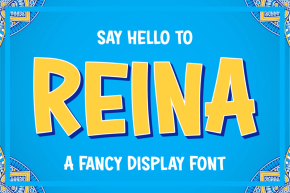 Reina: A Versatile and Stylish Display Font for Creative Projects