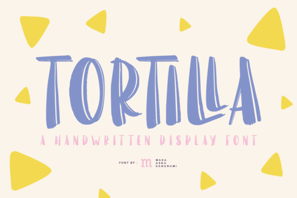 Tortilla: A Handwritten Font for Creative Expression