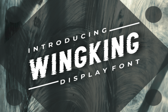 Wingking: A Modern Display Font for Every Need