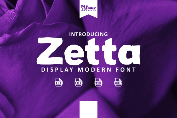 Zetta: A Whimsical Display Font for Creative Designs